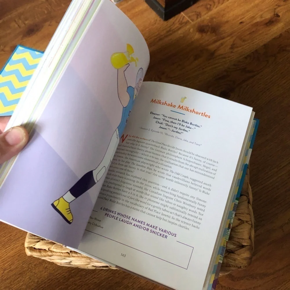 An Unofficial Cookbook for Fans of The Good Place Forking Good hardback book